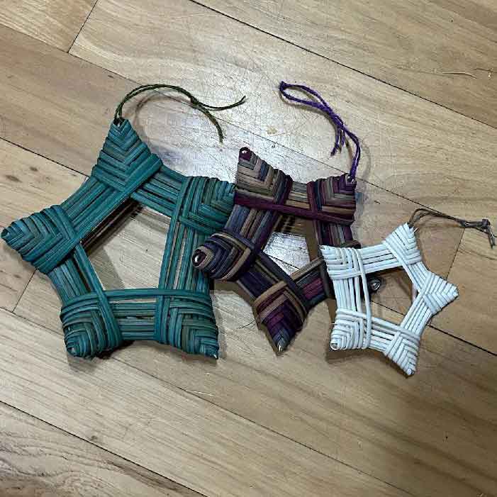 Woven Wrapped Stars