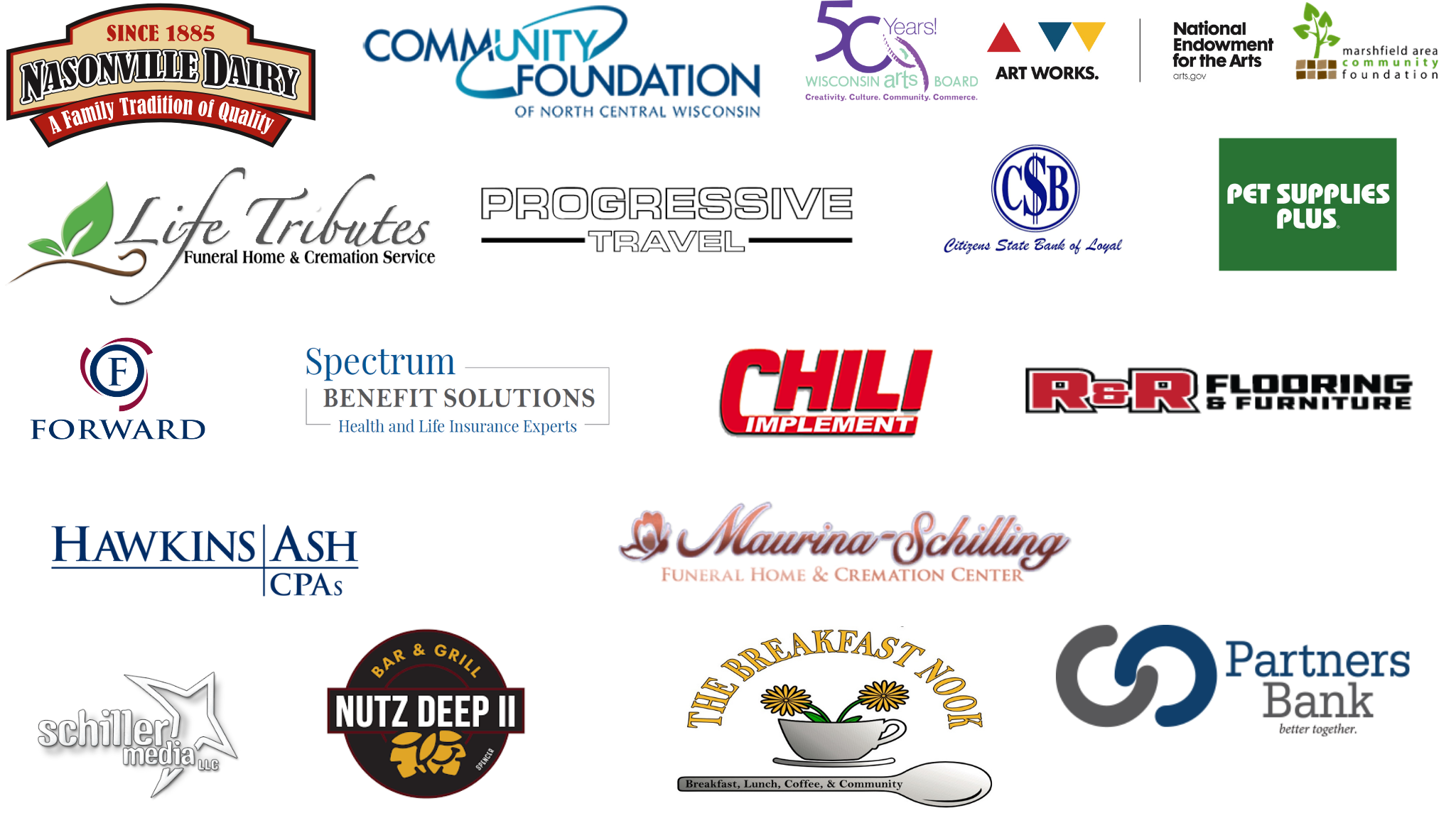 Grants and Corporate Sponsors